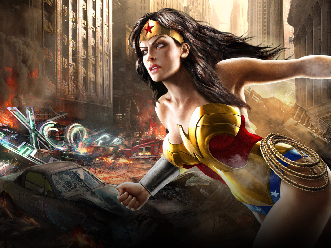 DC Universe Девушка супер герой