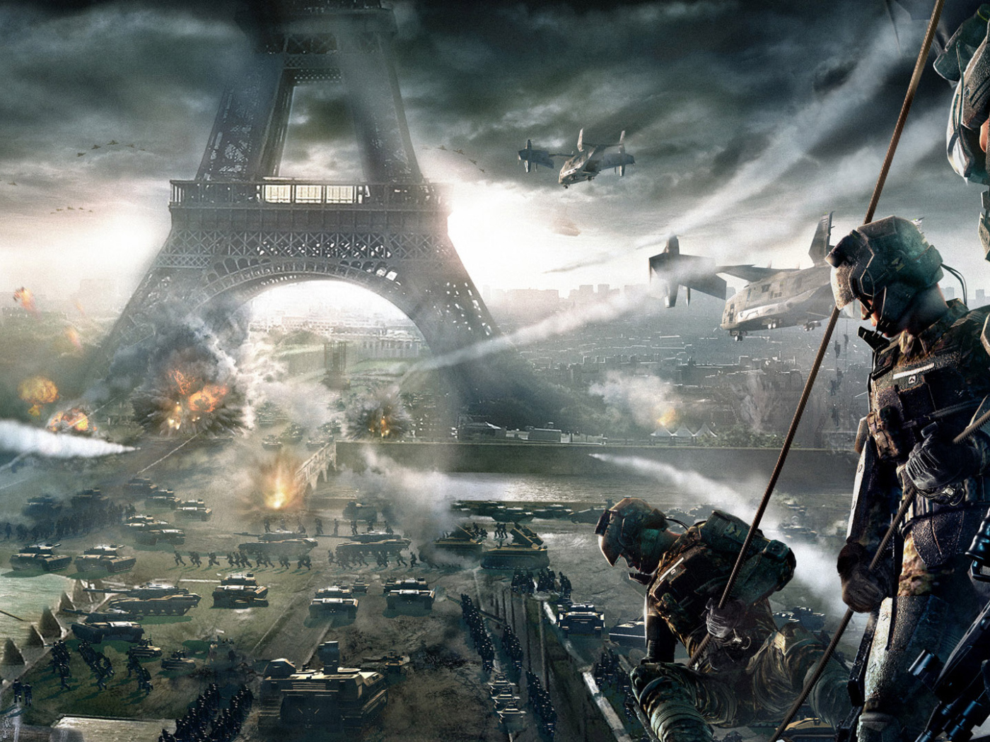 Париж в военное время