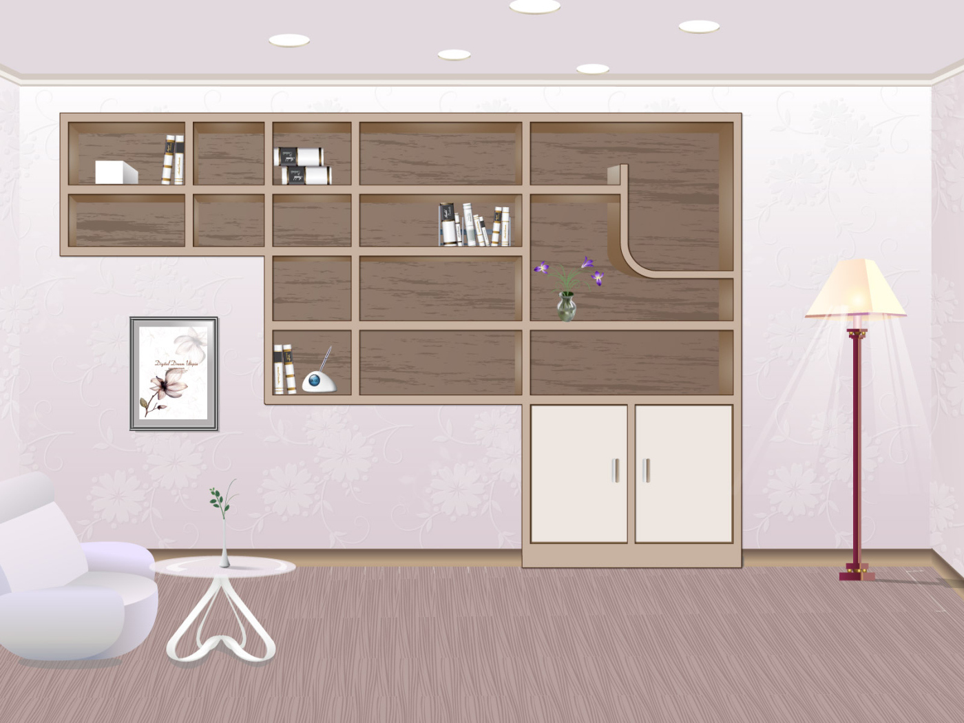 Светлая комната