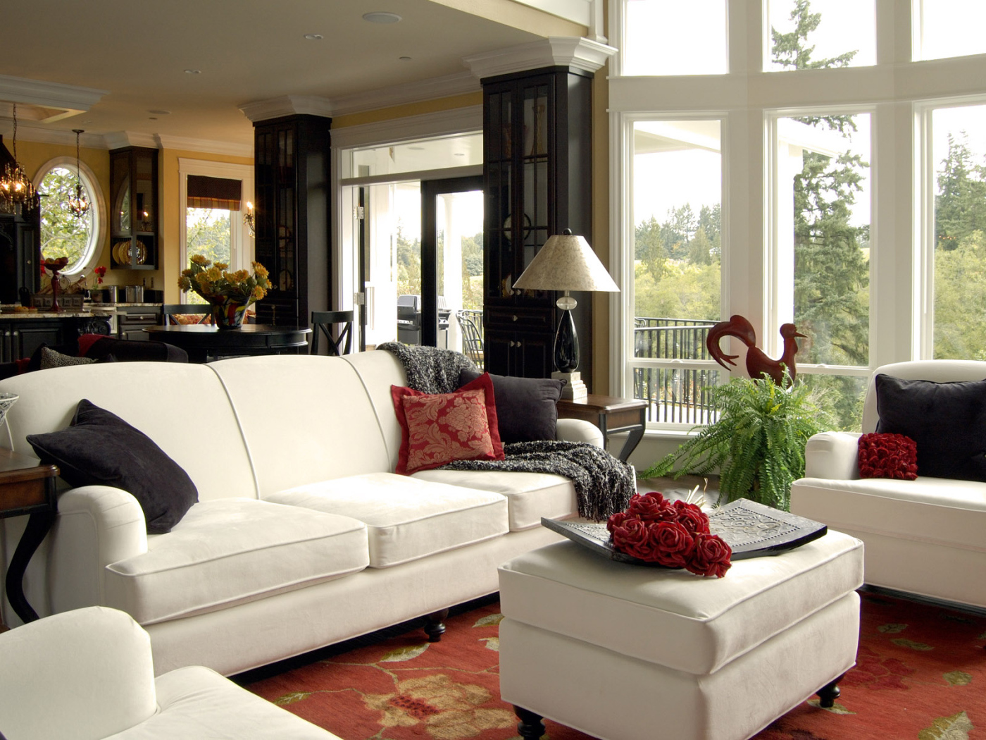 Интерьер дома в Американском стиле