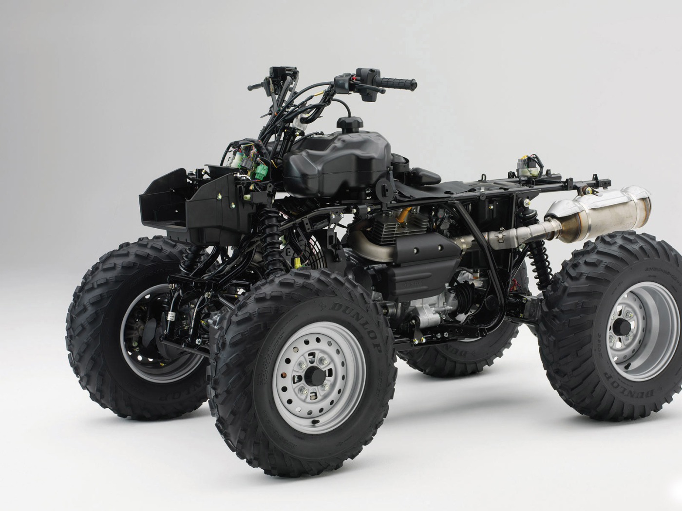 Внутри Хонда квадроцикл