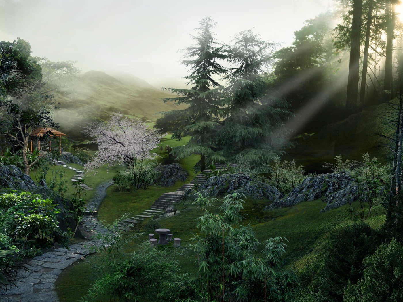 Дорожка в лес