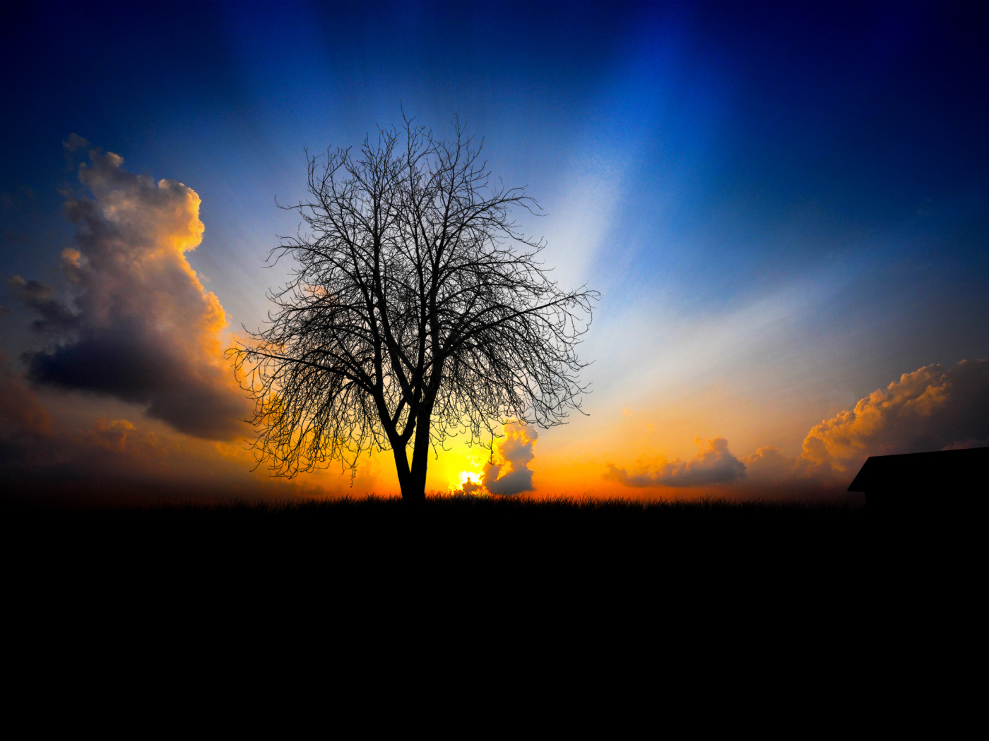 На закате дня