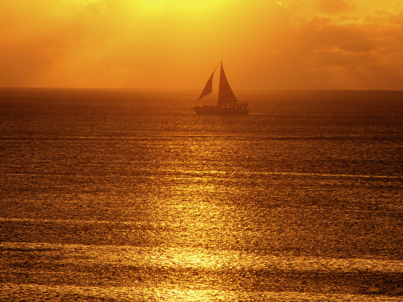 Невероятно красивый закат