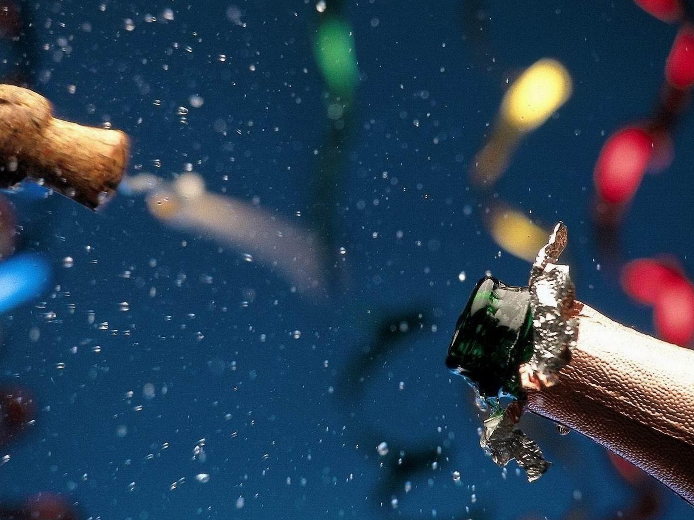 Шампанское в Новый Год