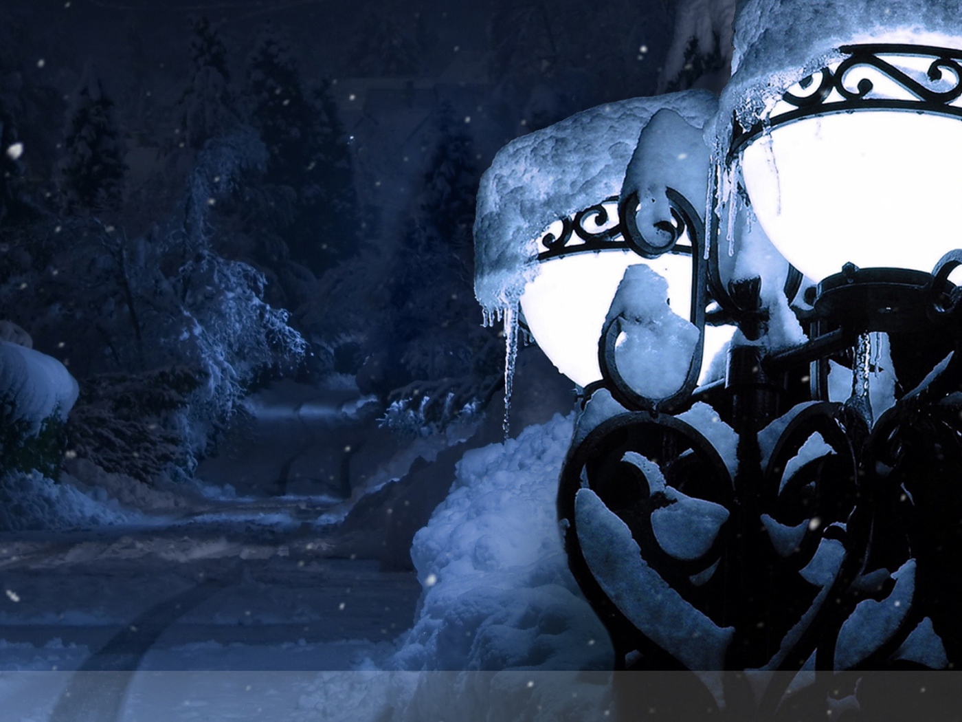 Новогодние фонари