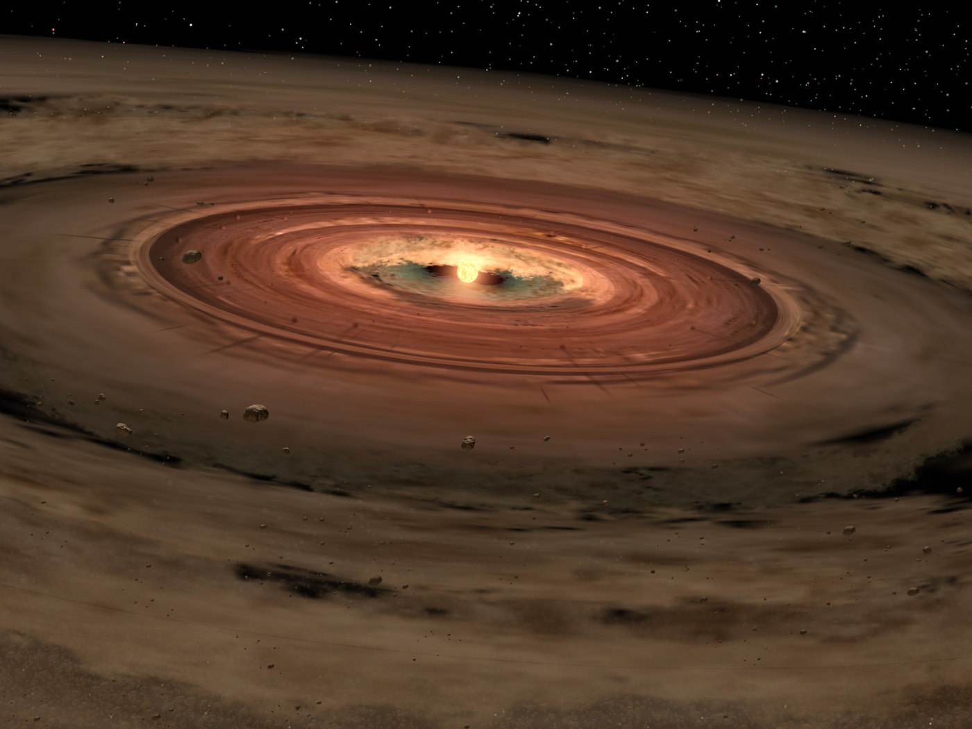 Зарождение новой звезды