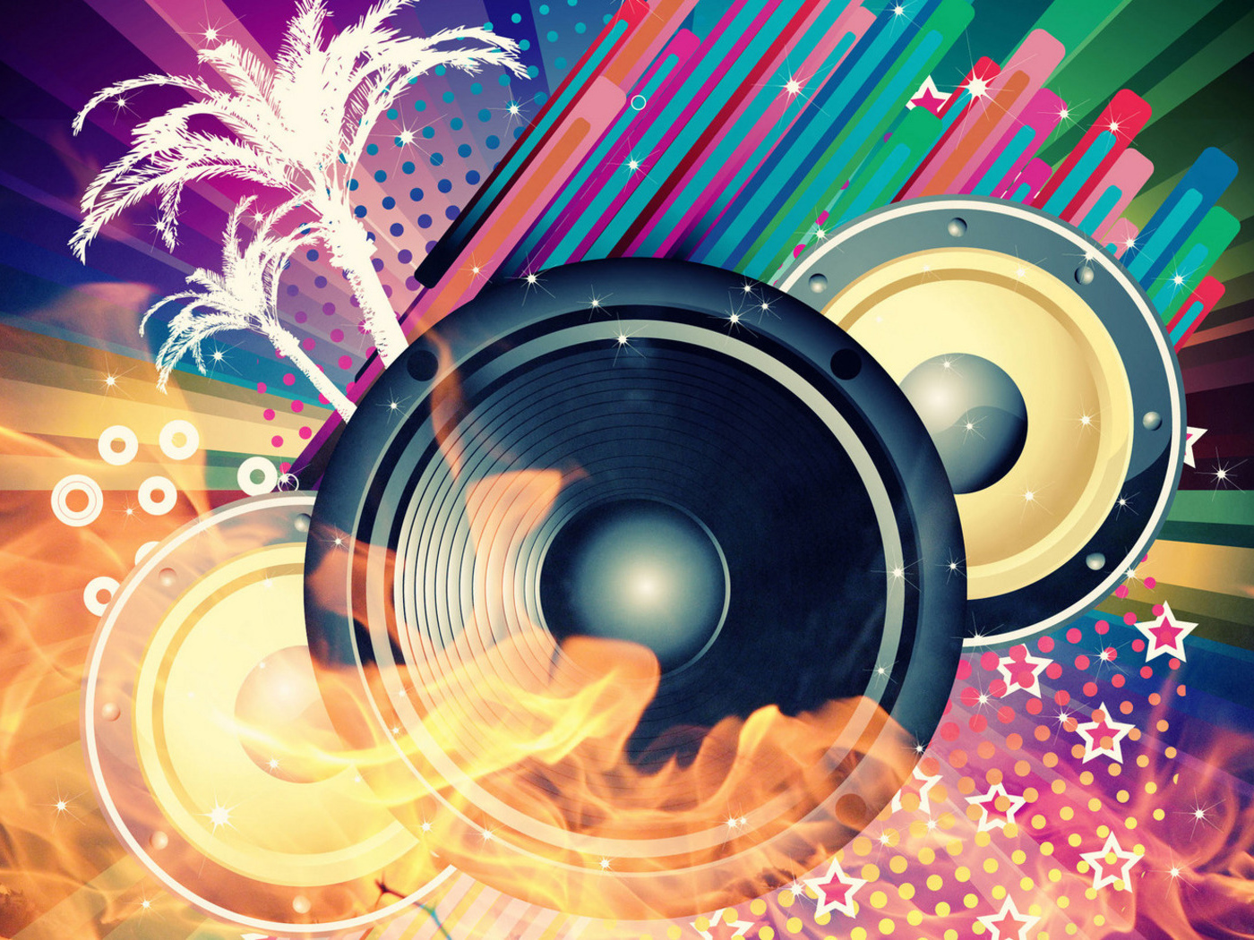 Жаркий звук динамиков