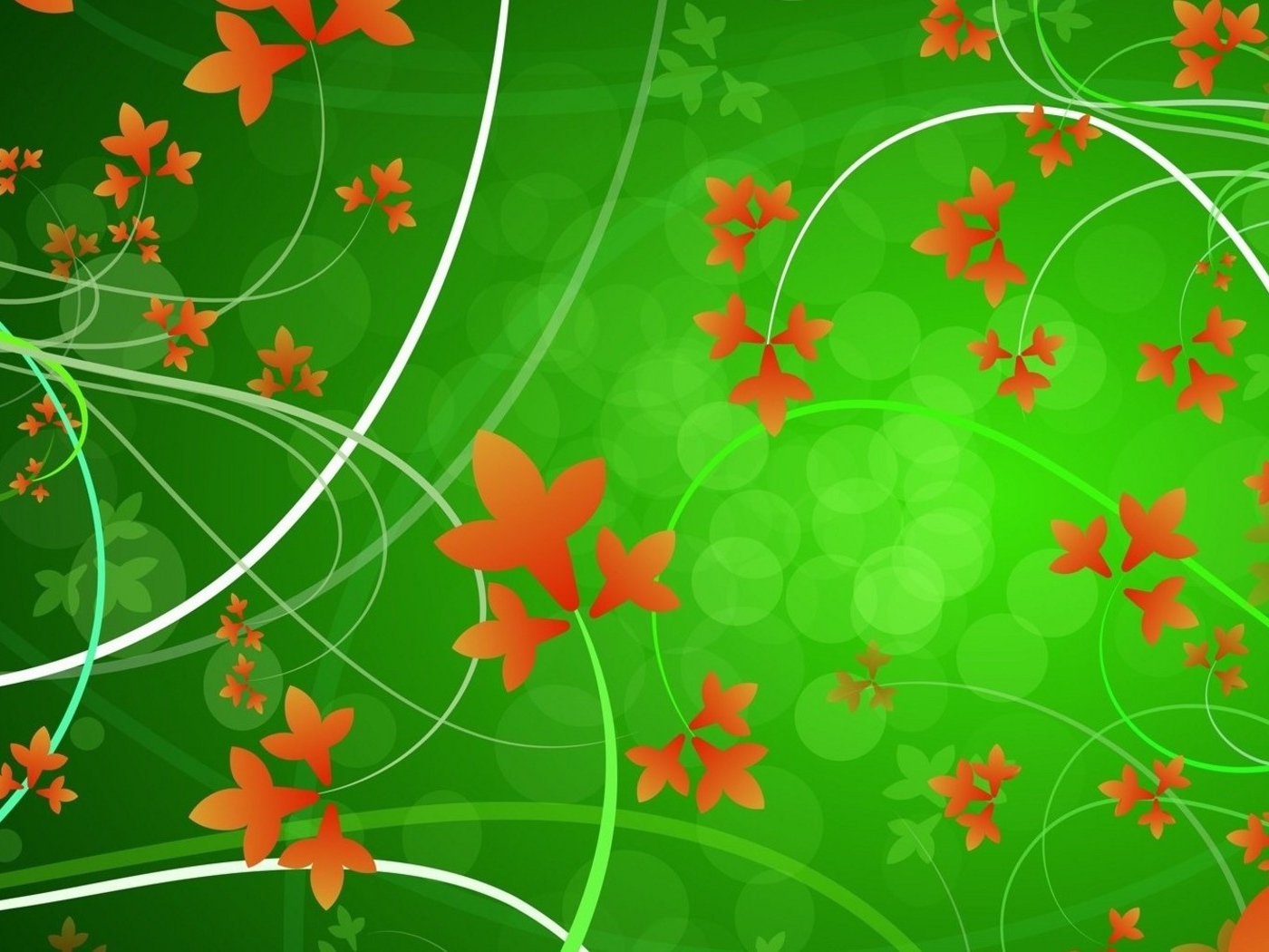 Оранжевые цветы