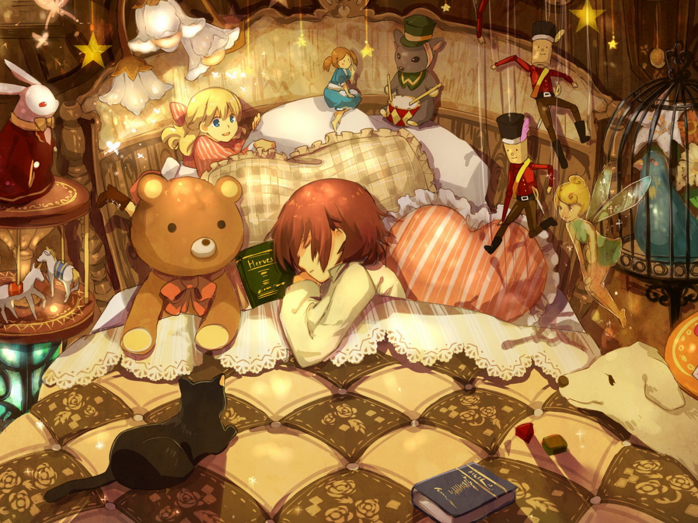 Спящая девочка