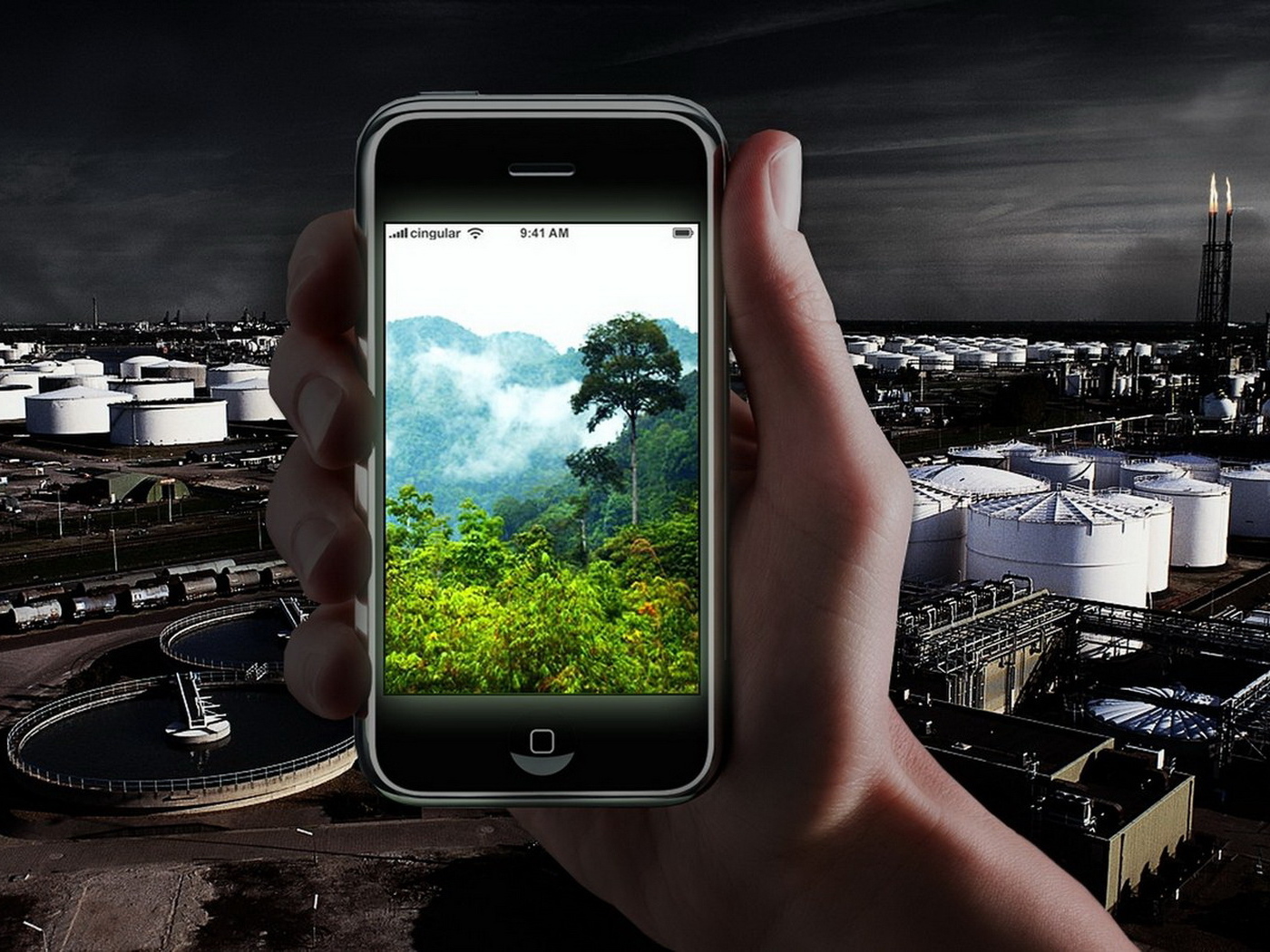 Мобильная реальность