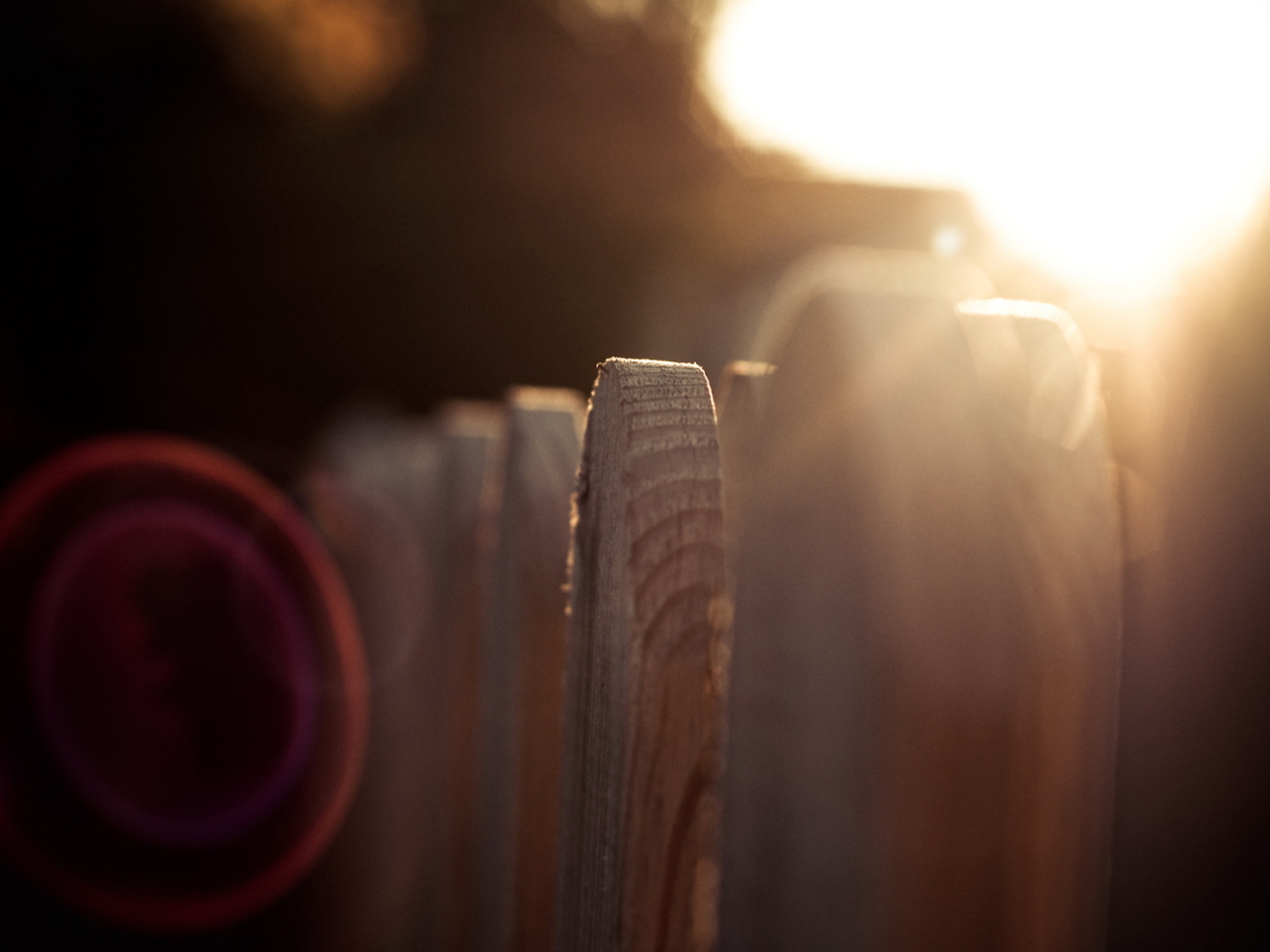 Деревянный забор