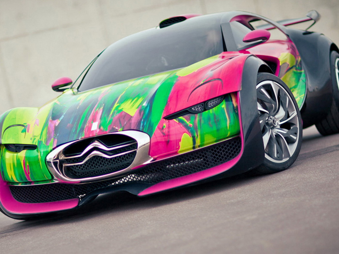 Гоночный электроконцепт Citroen-Survolt