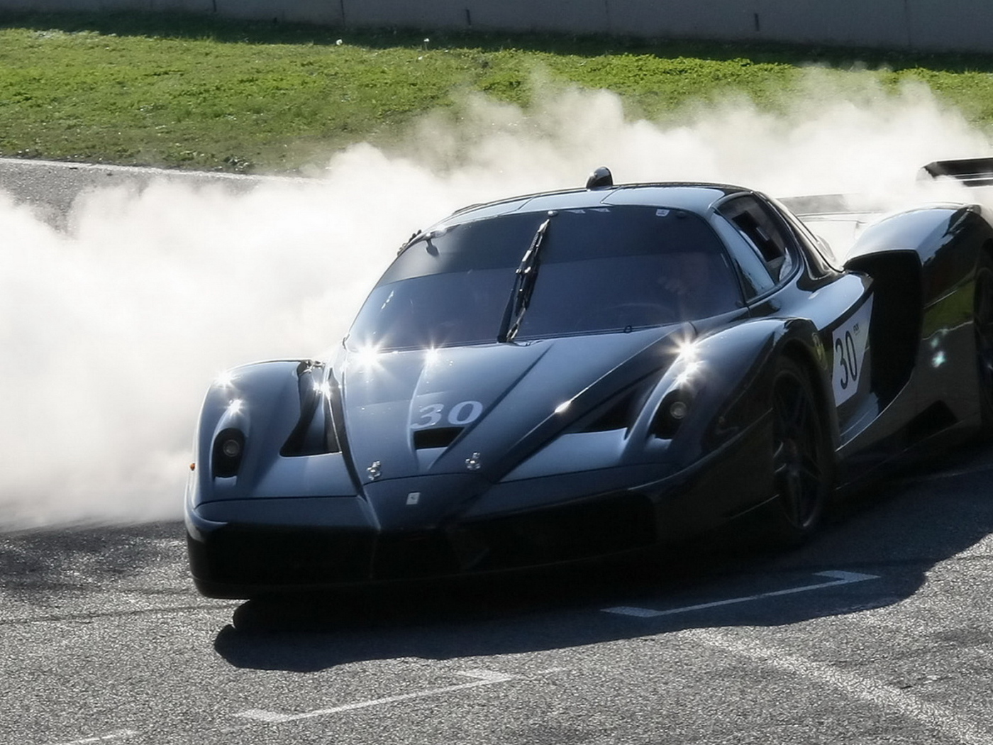 Феррари FXX на гонке