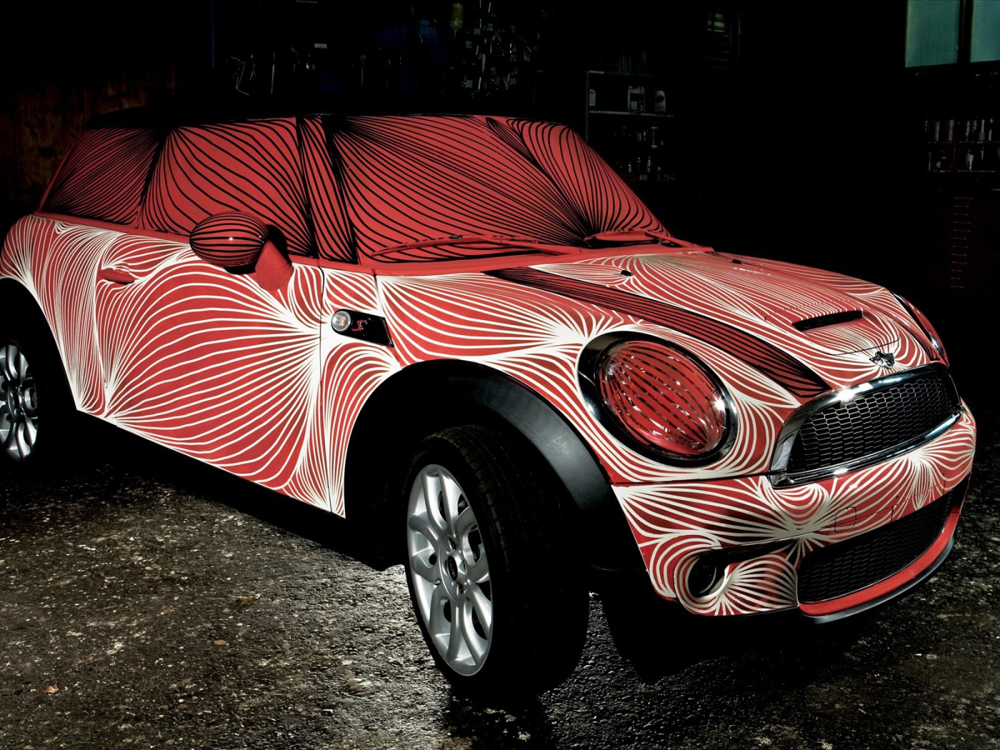 Аэрография Mini Cooper