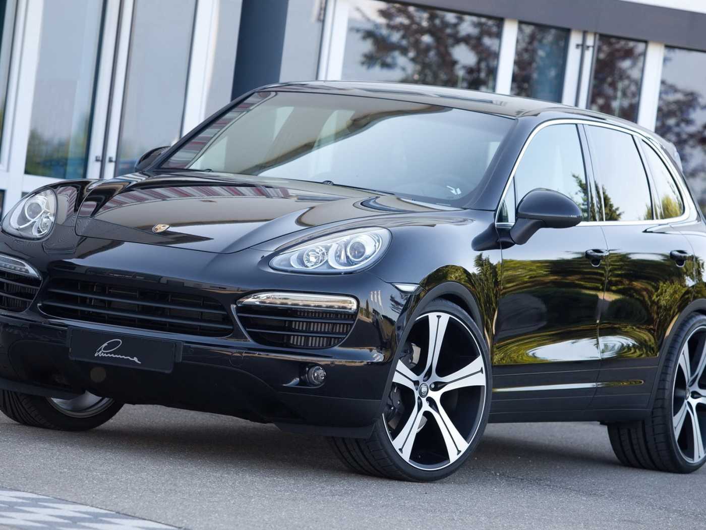Тюнингованный Порше Кайен