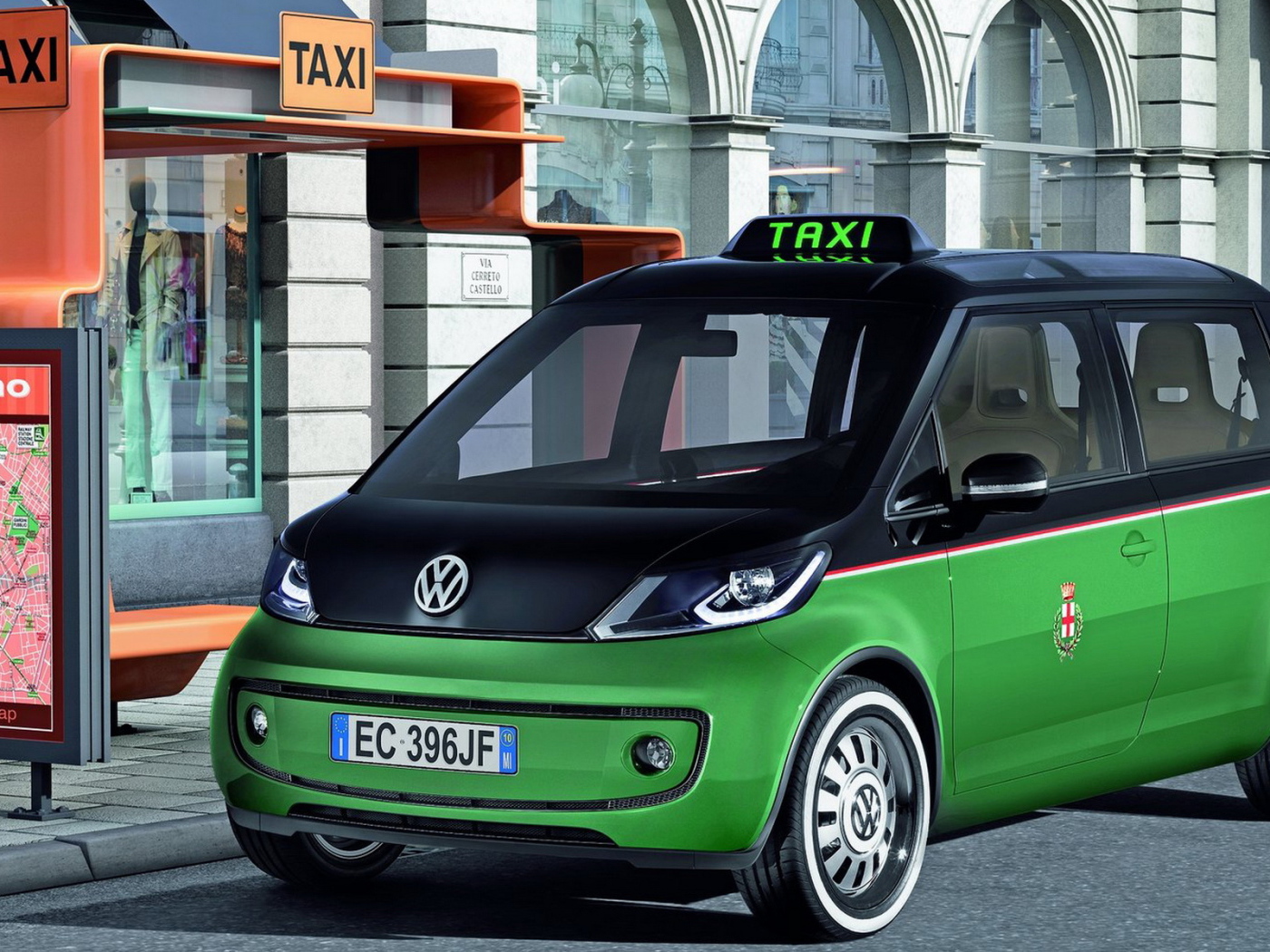 Волксваген Милано Такси Концепт