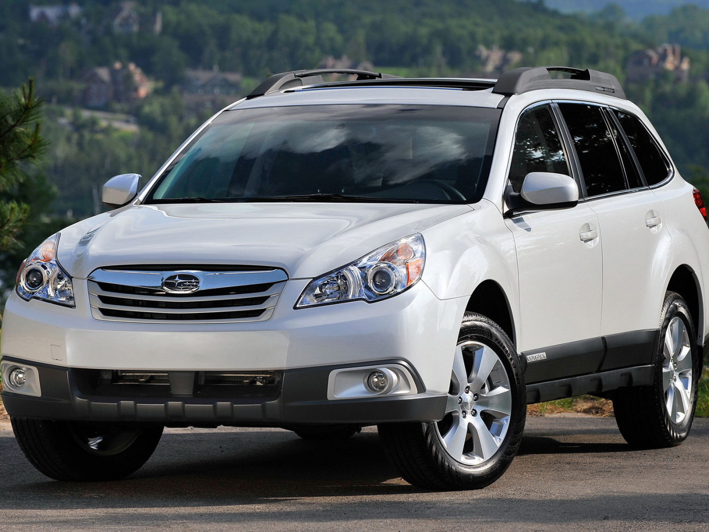 Мощный Субару Оутбек