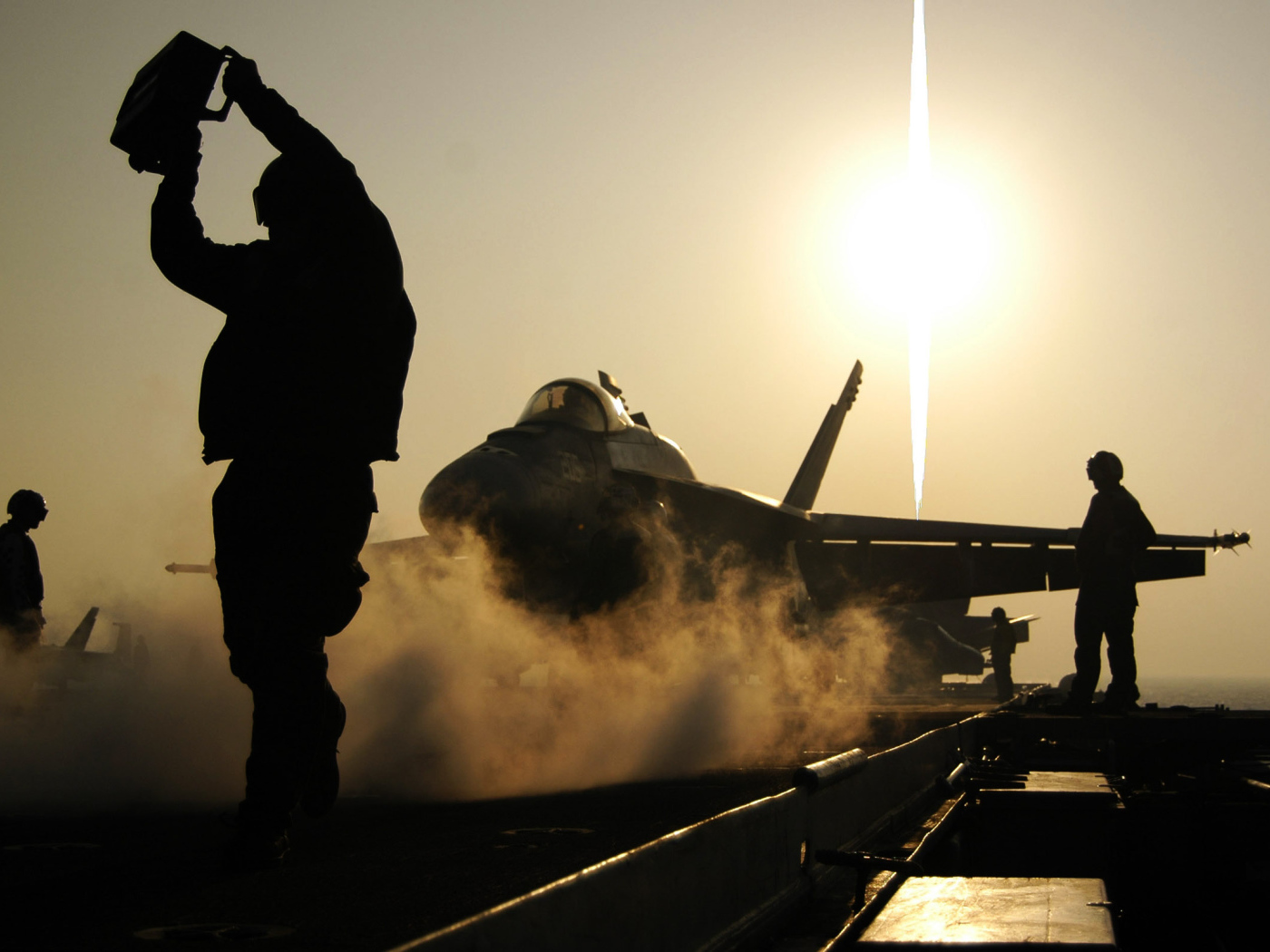 Палуба авианосца