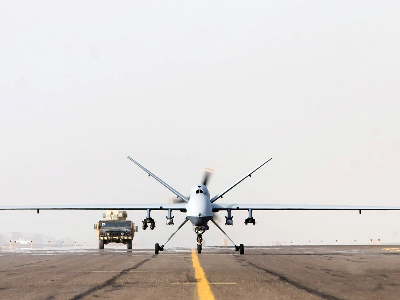 Взлет беспилотника