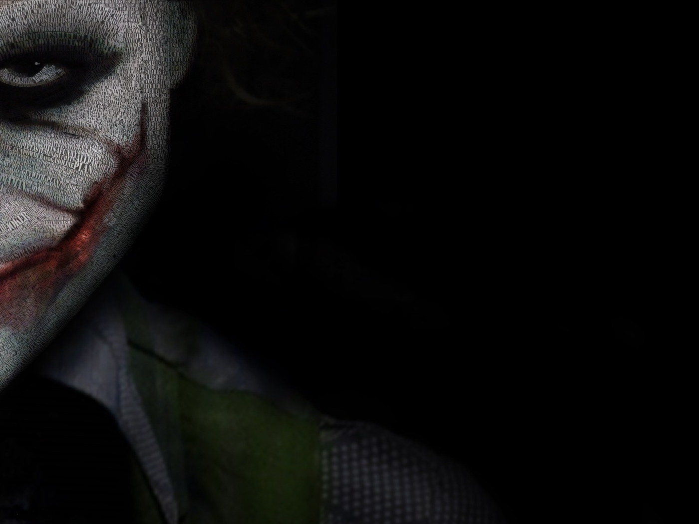 Изображая улыбку Джокер