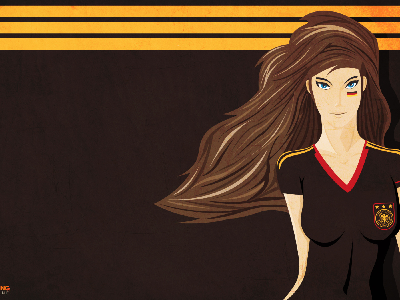 Немецкая болельщица