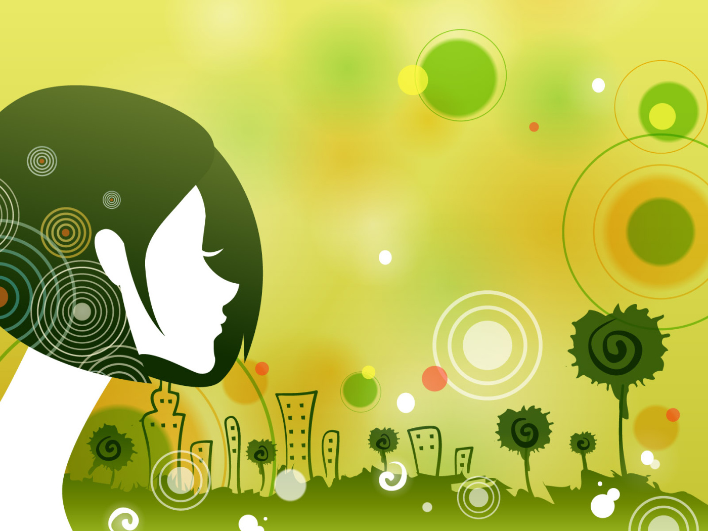 Зеленый город