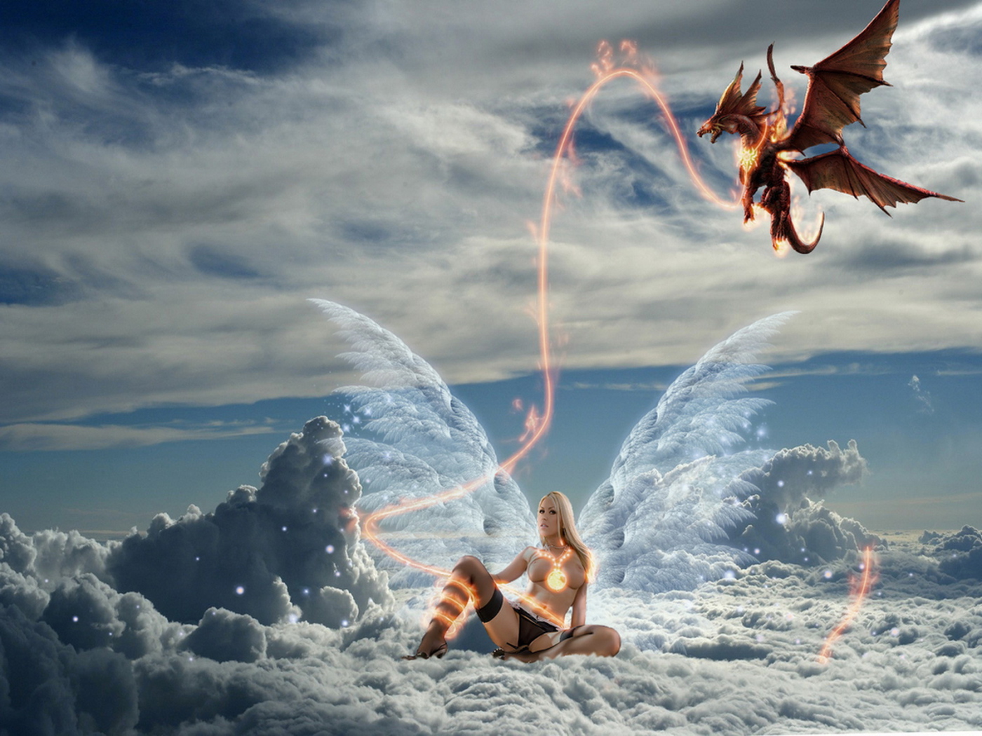 Ангел и ее дракон