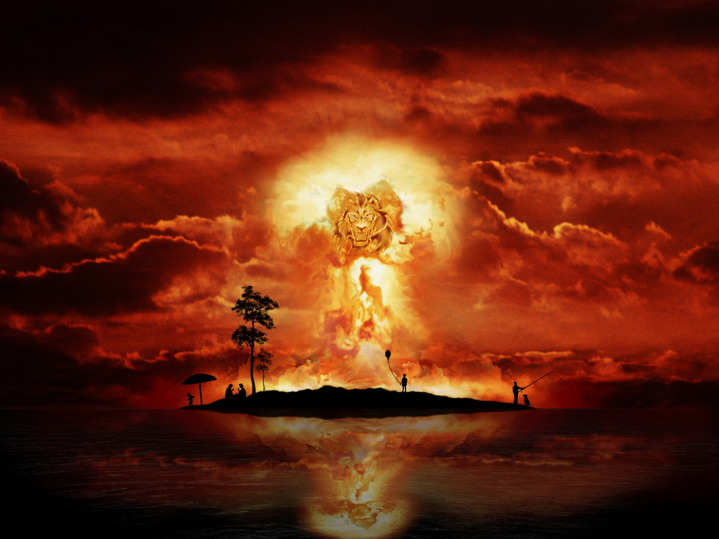 Взрыв на острове