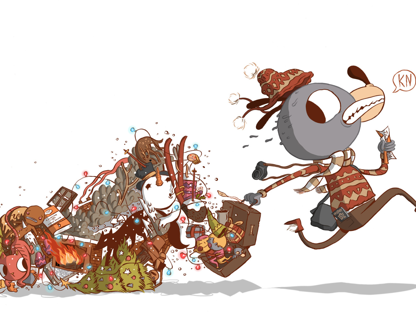 Вор и Рождественские подарки