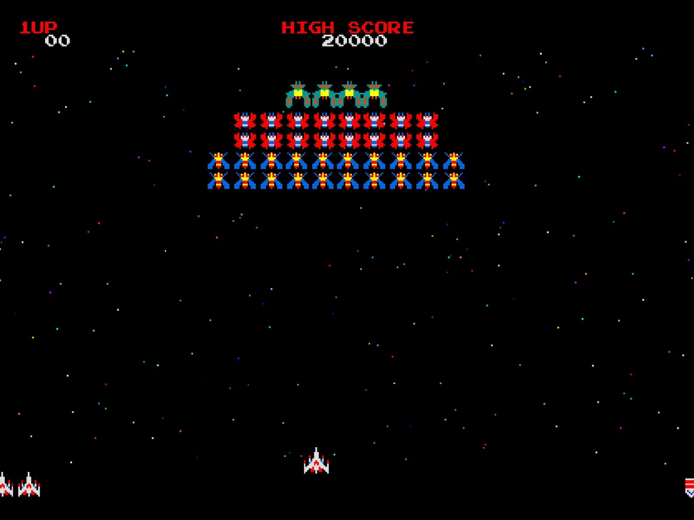 Galaxian Galaga Nintendo Dendy NES