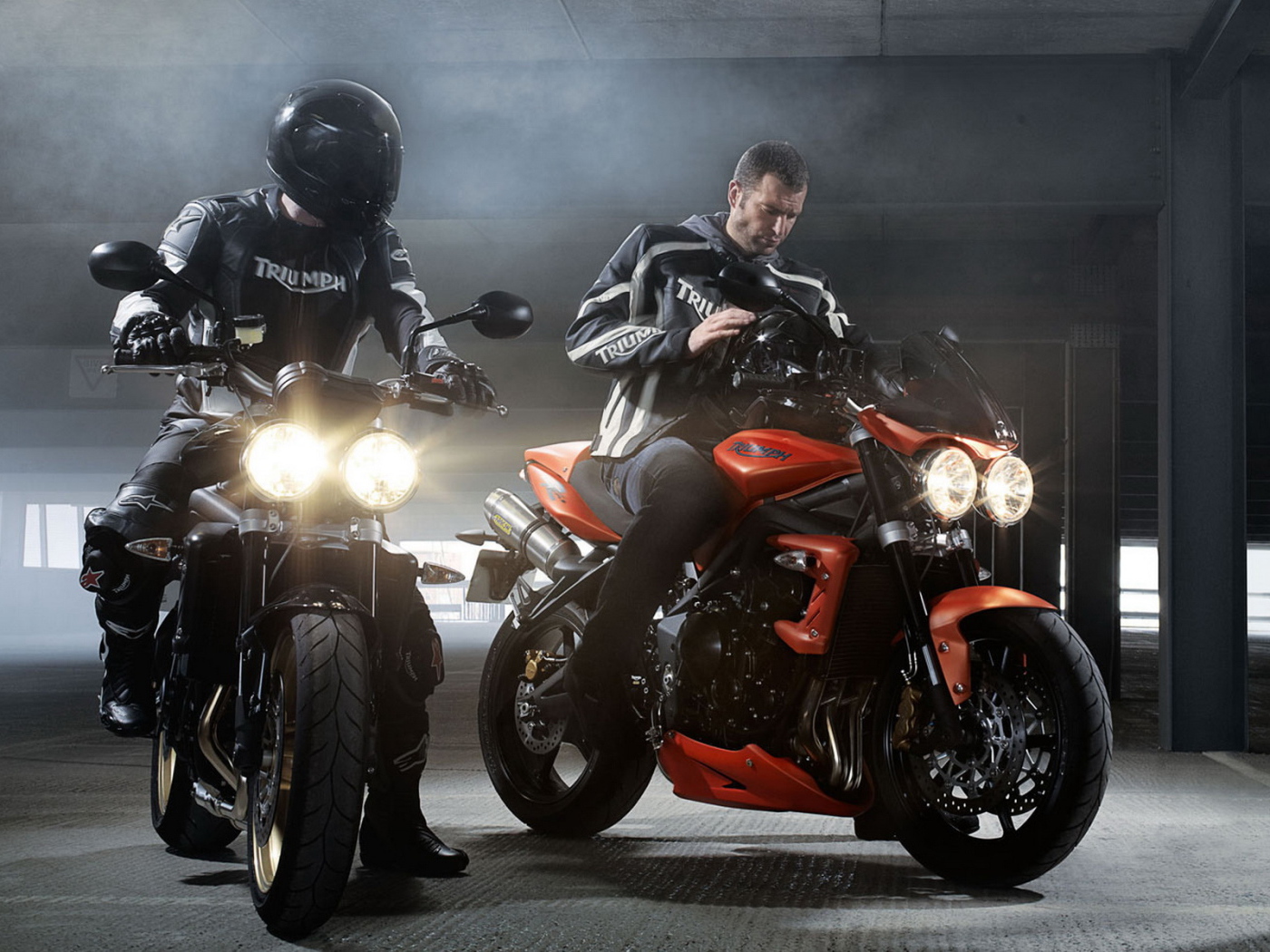 Новый байк Триумф Speed Triple