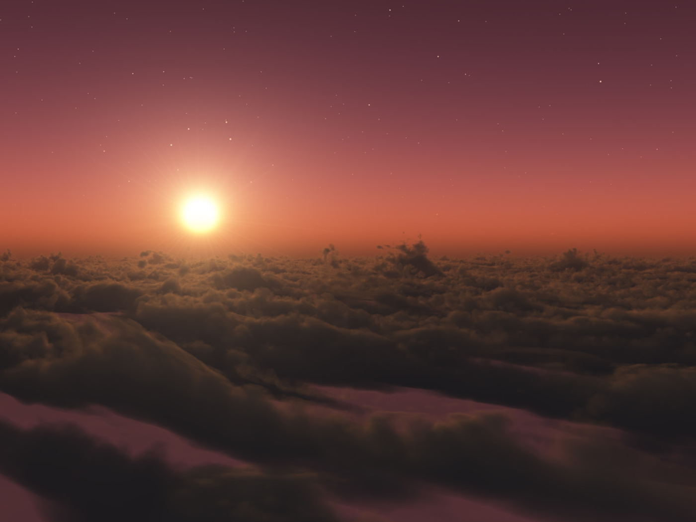 Над облаками, Стратосфера