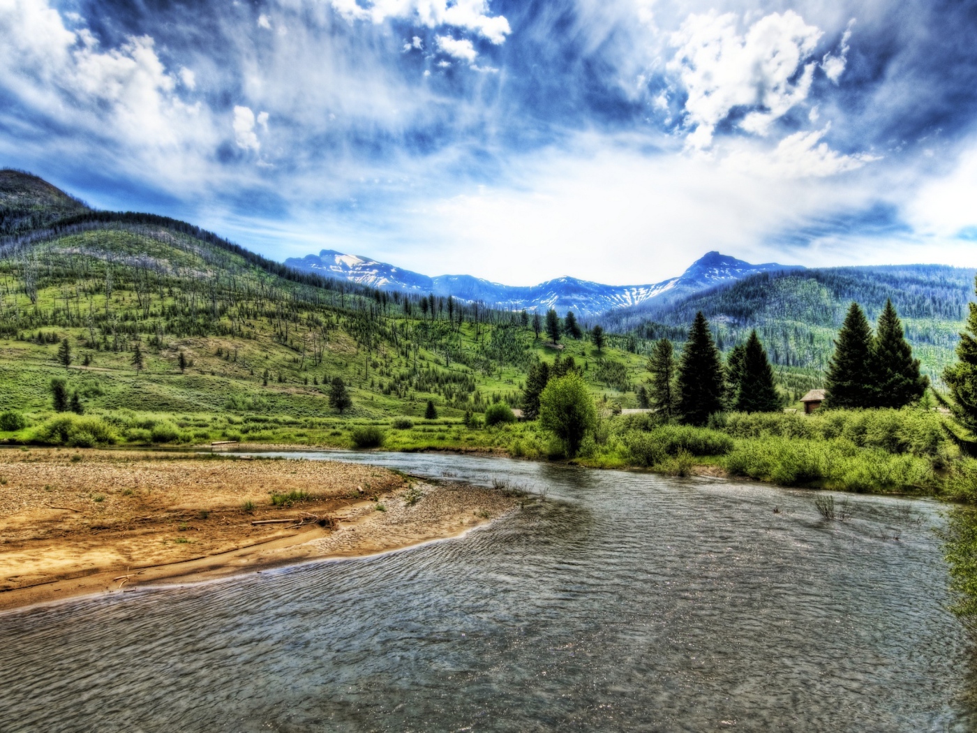 Изумительные горные места