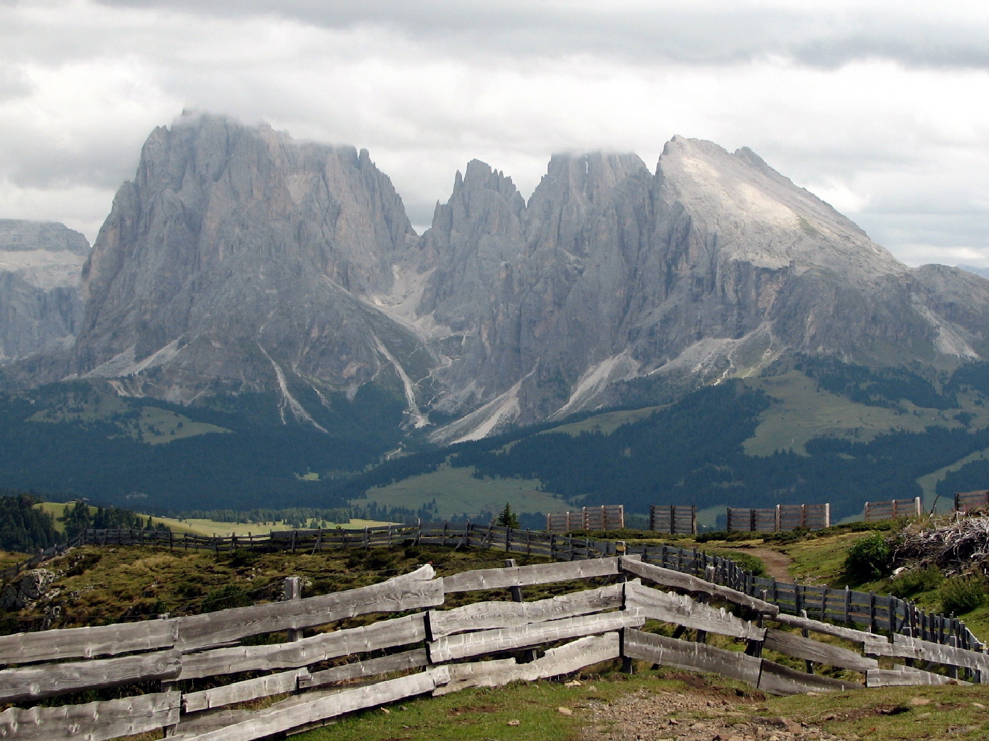 Забор уходящий ввысь