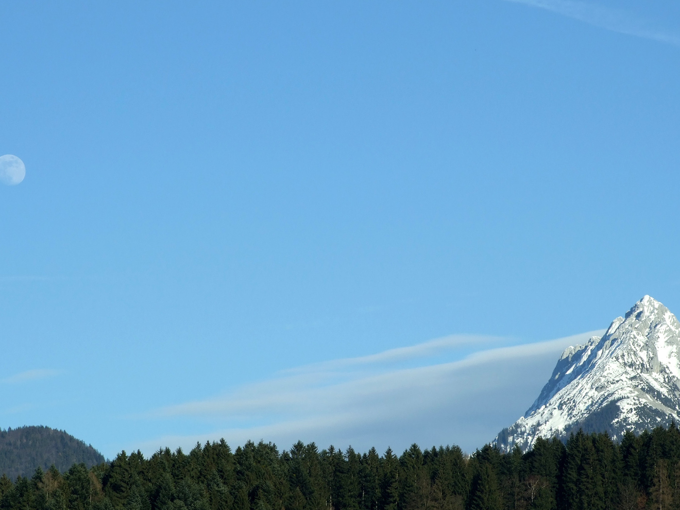 Гора над лесом