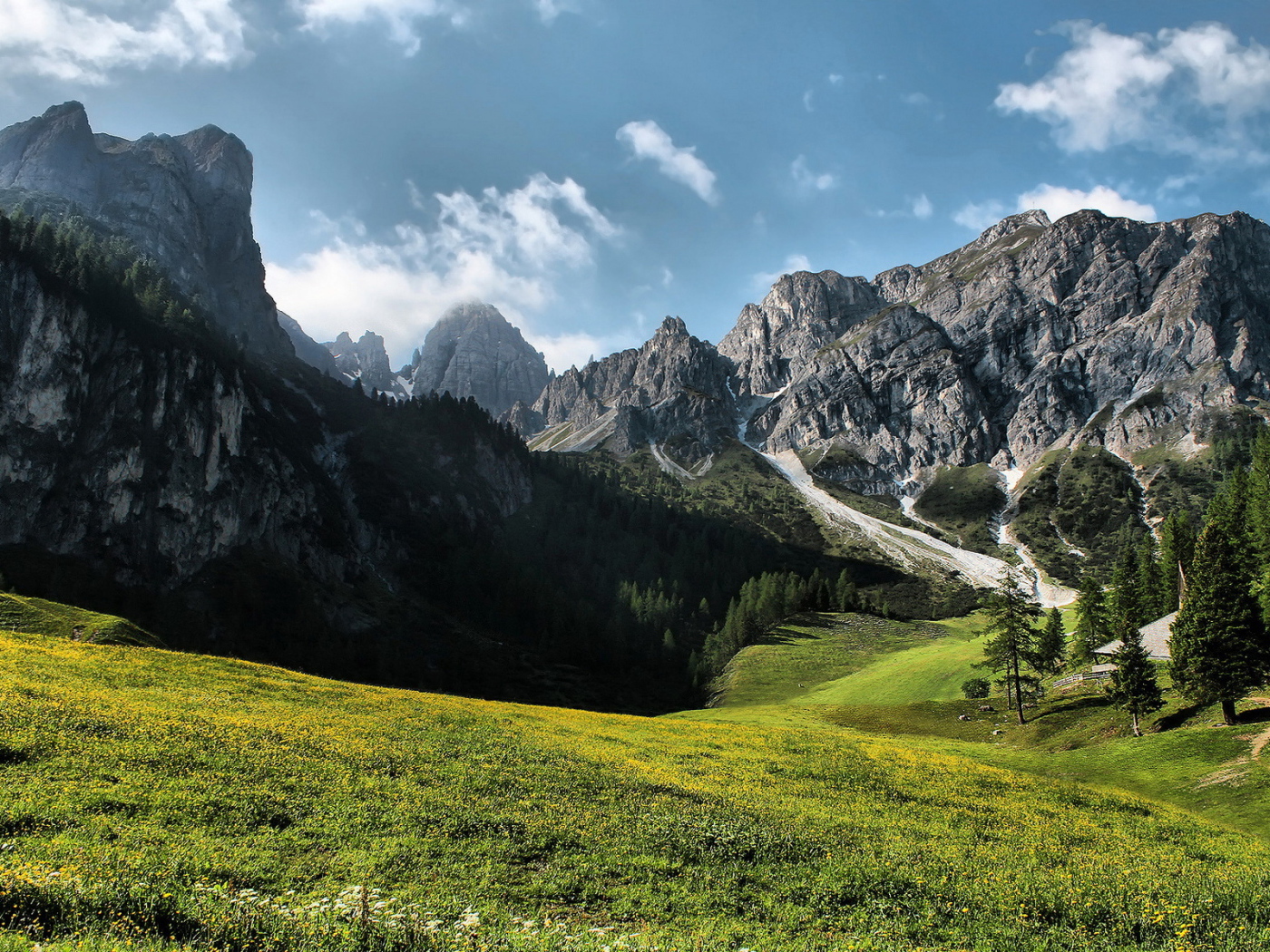 Крутые горы