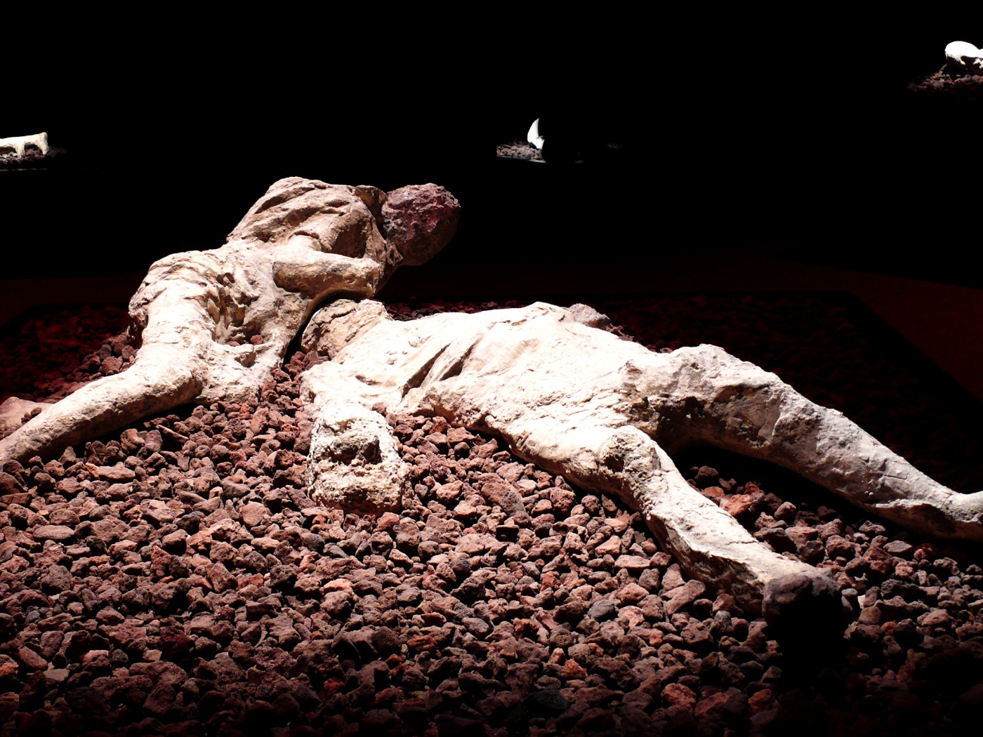 Раскопки у подножия вулкана Везувий, Помпеи