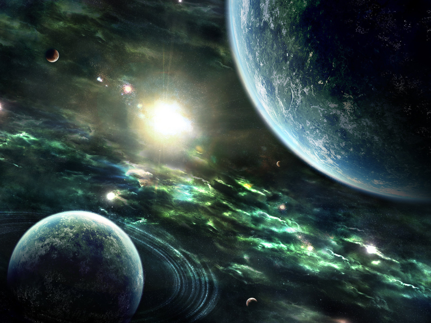 Планеты далекой системы