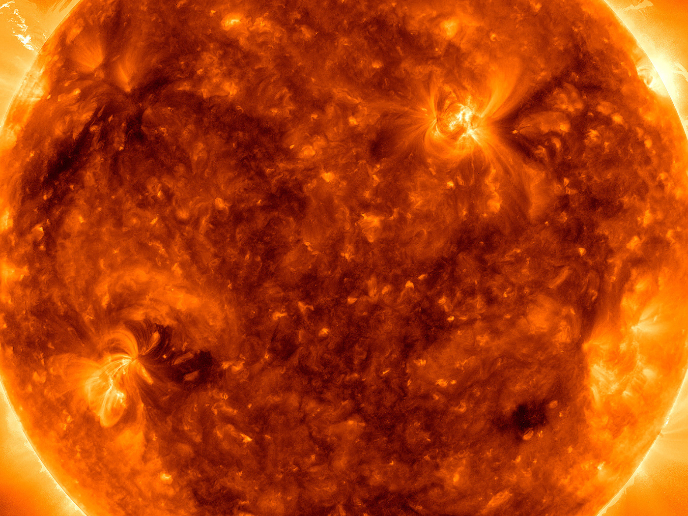 Вспышки на Солнце