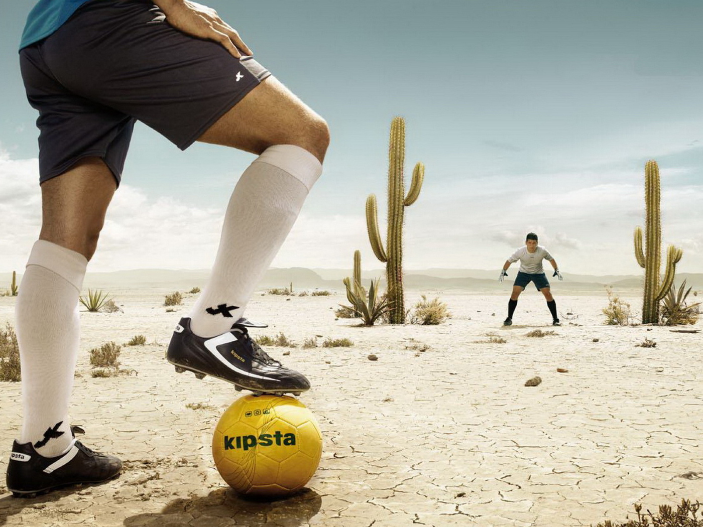 Футбол в пустыне