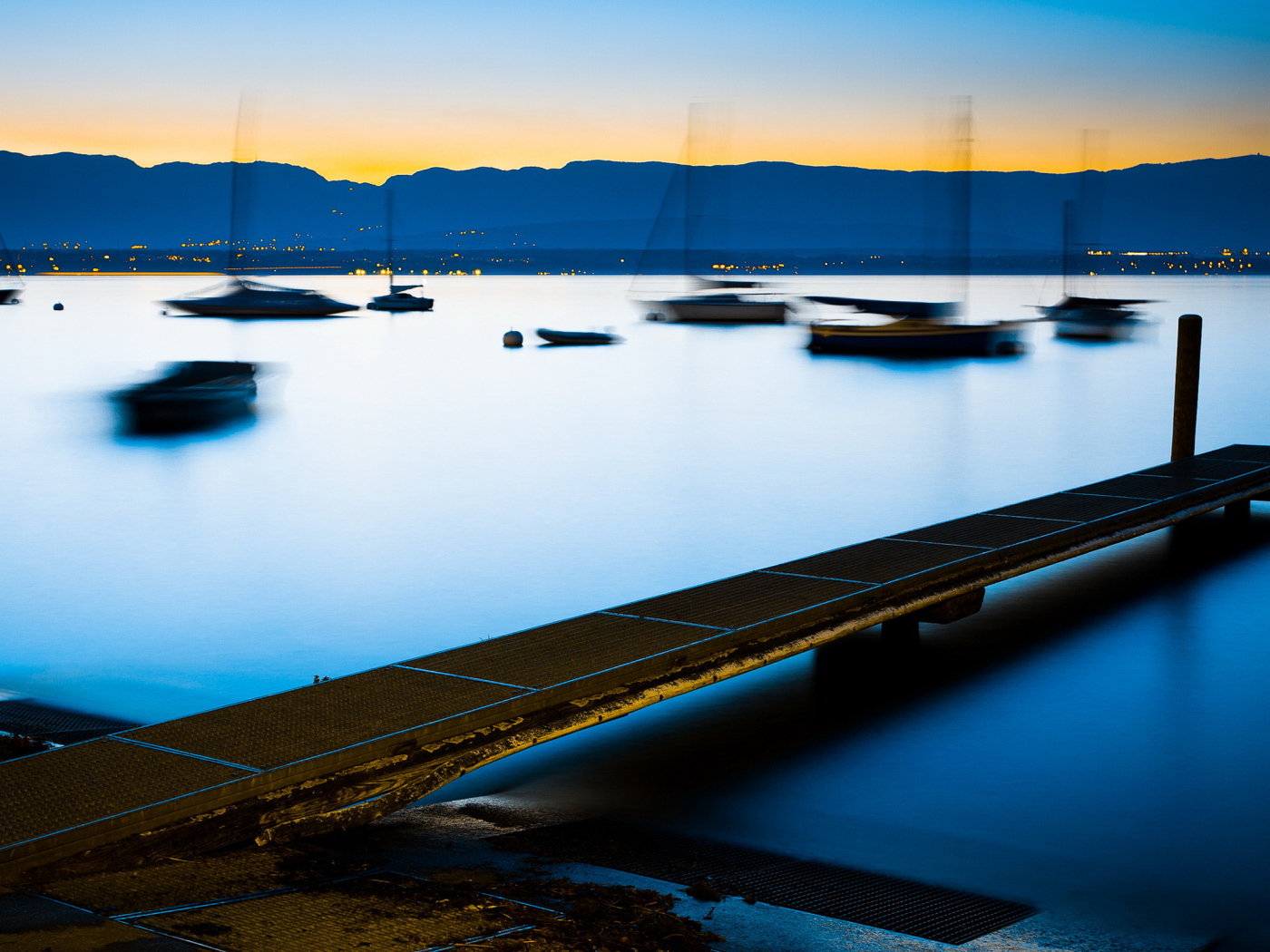 Ночная Швейцария