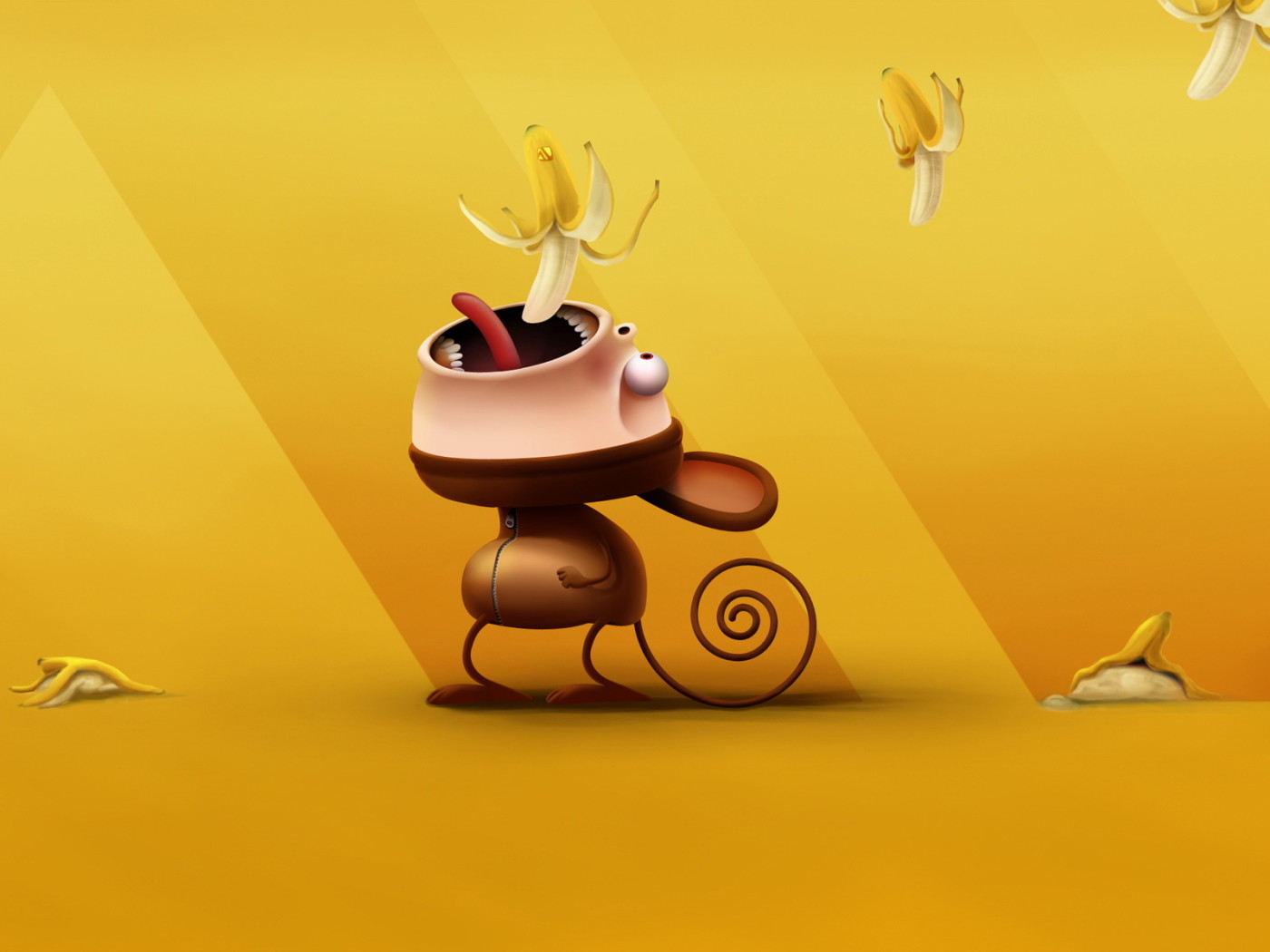 Обезьянка и бананы