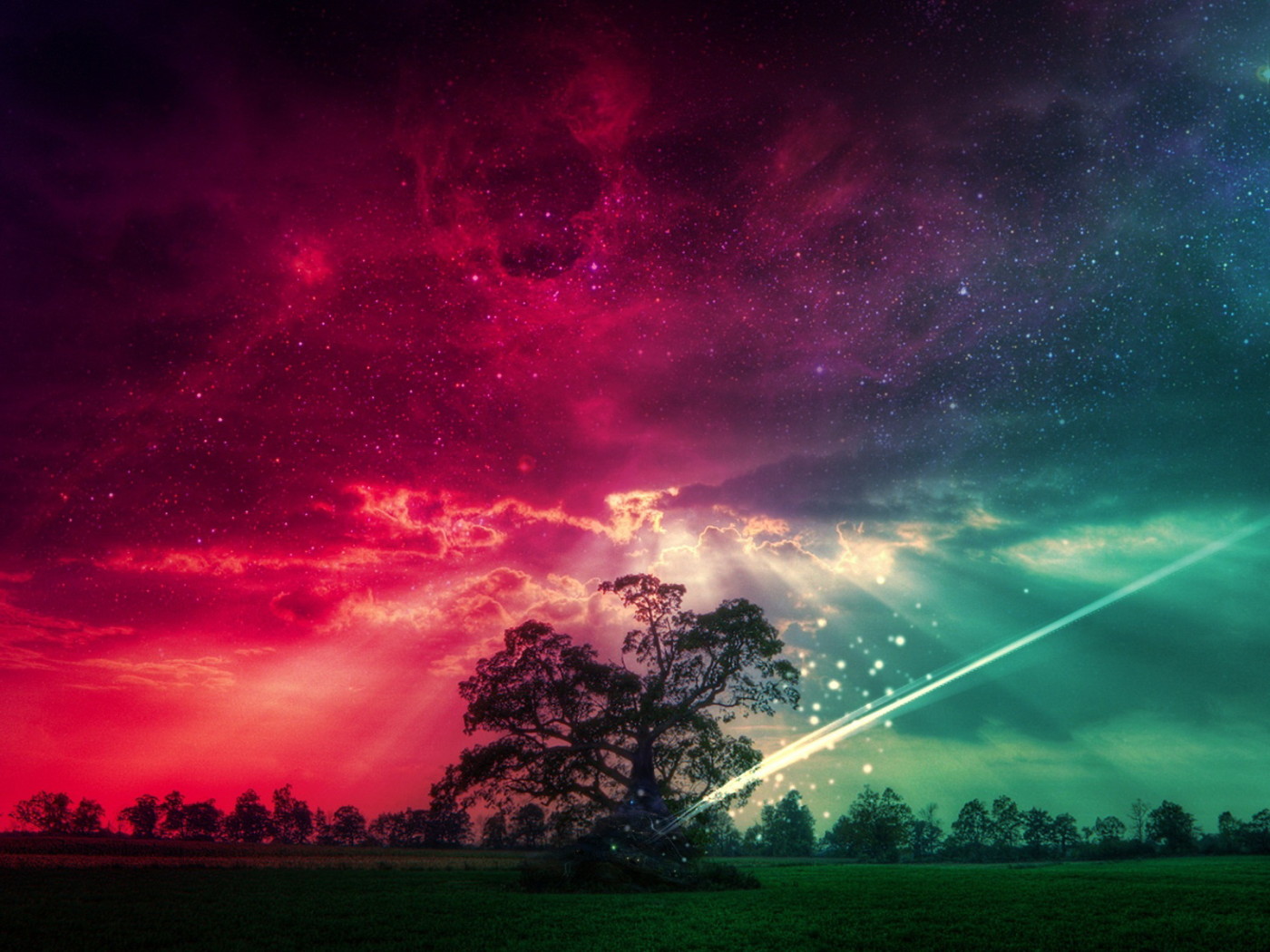 Необычный рассвет