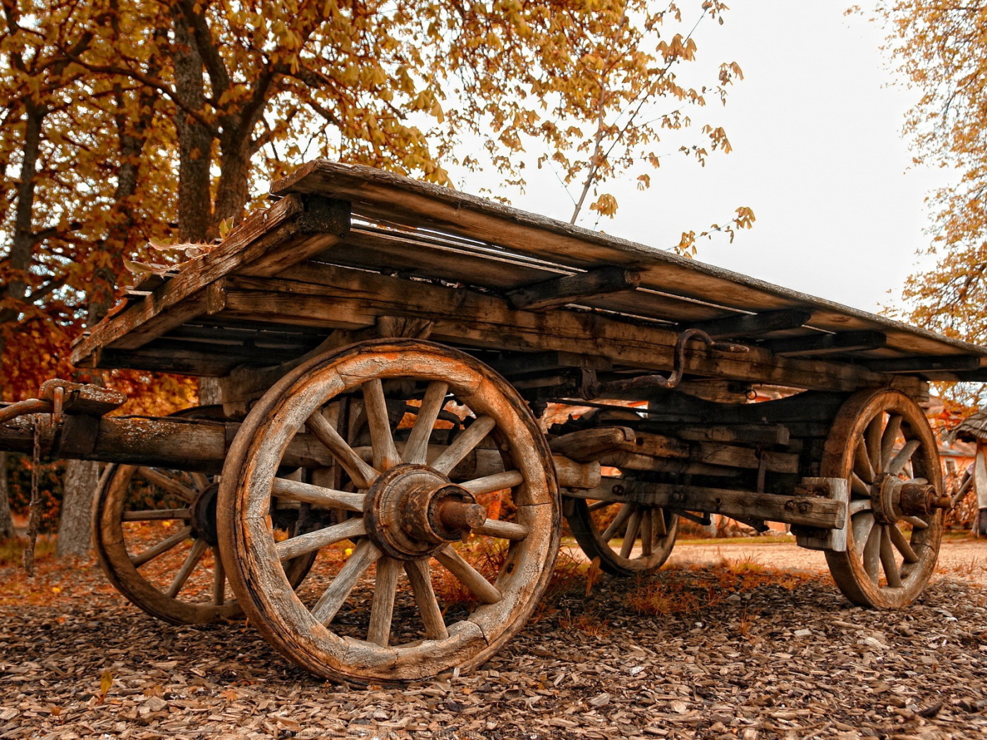 Старая телега