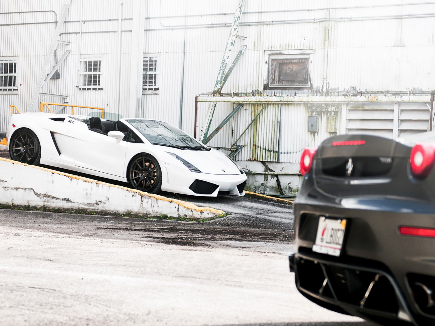 Lamborghini Gallardo and Ferrari
