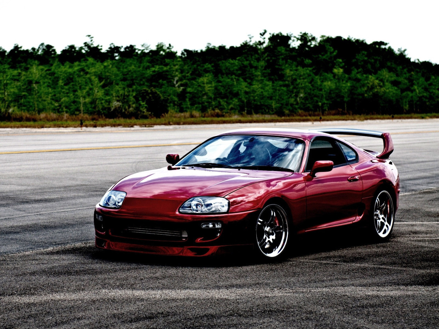 Toyota Supra Red