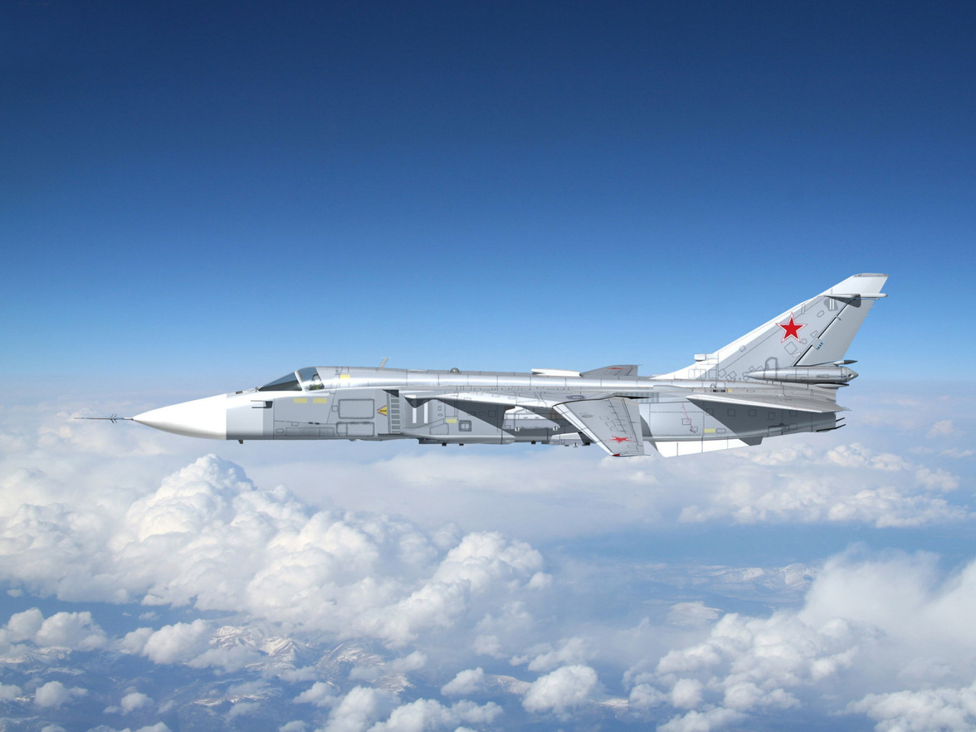 бомбардировщик СУ-24