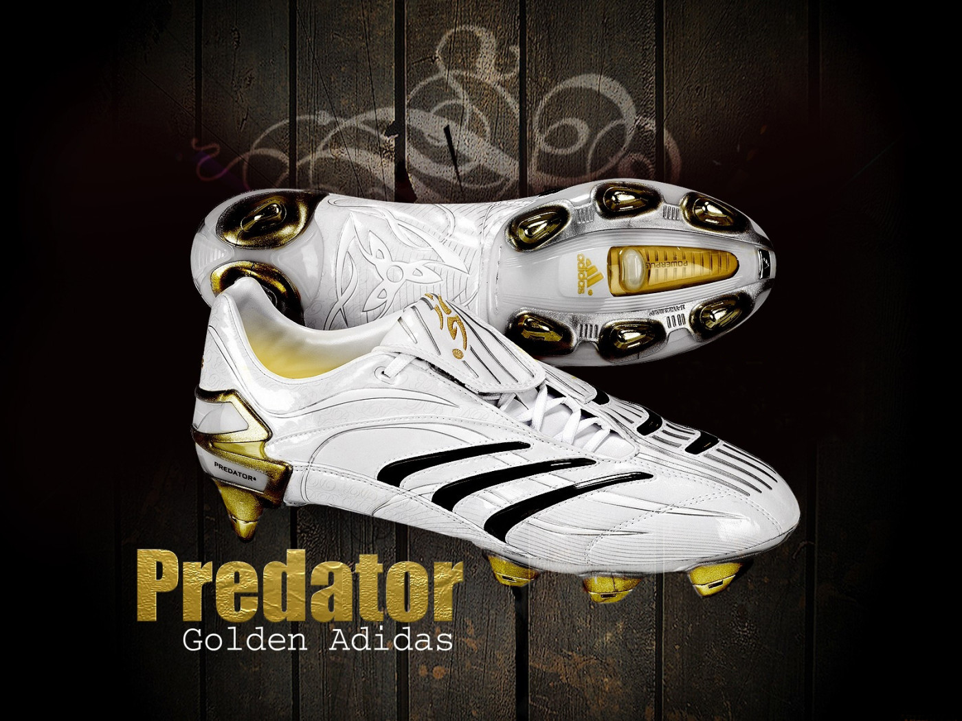 Predator. Golden adidas