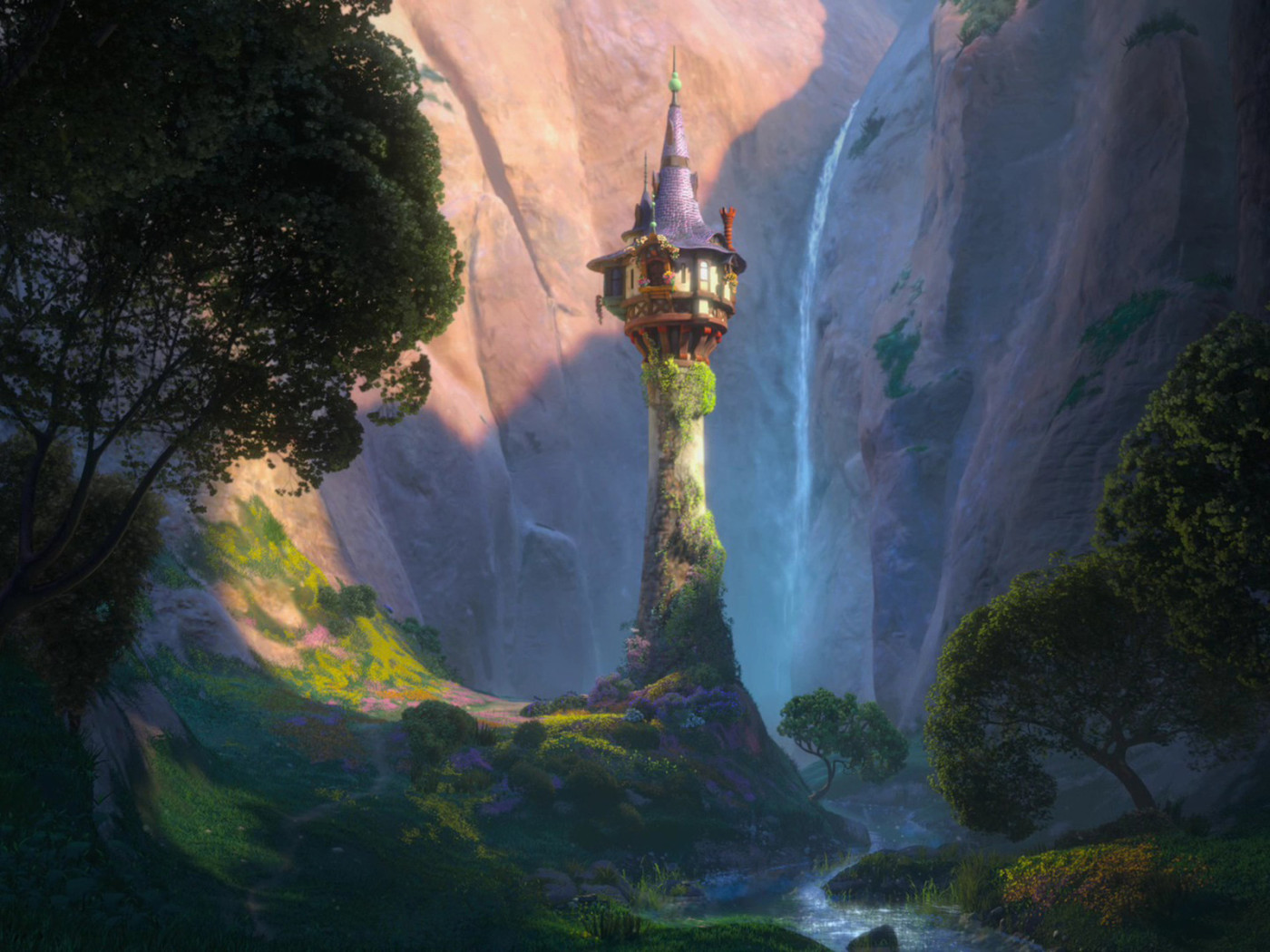 «Рапунцель: Запутанная история», Башня